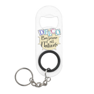 Porte-clé Décapsuleur Bazar de Delco de toutes les nations