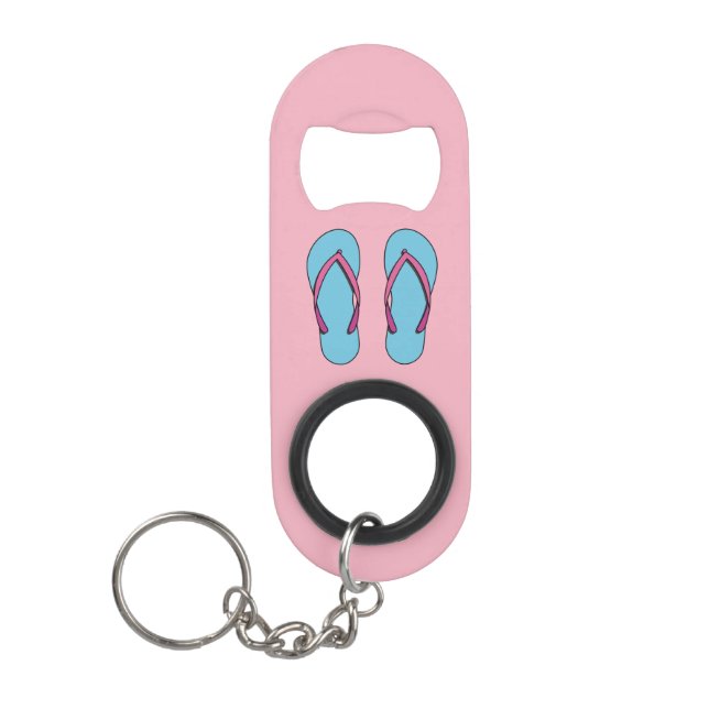 Porte-clé Décapsuleur Beach Flip Flops (Devant)