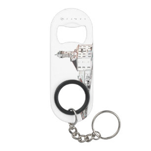 Porte-clé Décapsuleur Bélarus Grodno City Architecture Opener Porte - cl