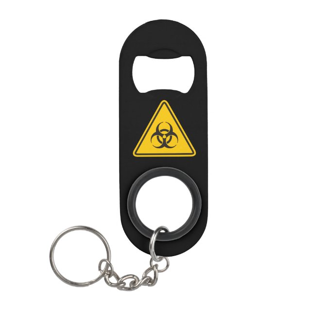 Porte-clé Décapsuleur Biohazard icon (Devant)