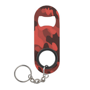 Porte-clé Décapsuleur Camo rouge