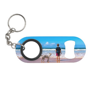 Porte-clé Décapsuleur Custom Photo Keychain Bottle Opener with Your Pets