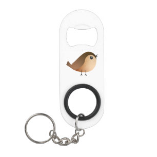 Porte-clé Décapsuleur Dessin animé d'oiseau moineau