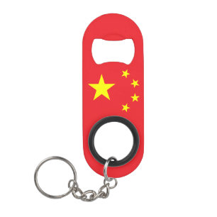Porte-clé Décapsuleur Drapeau chinois