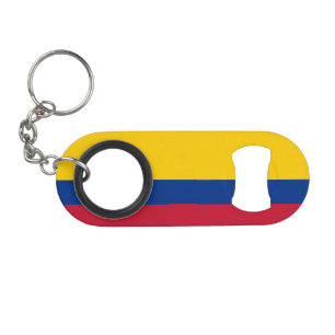 Porte-clé Décapsuleur Drapeau de Colombie