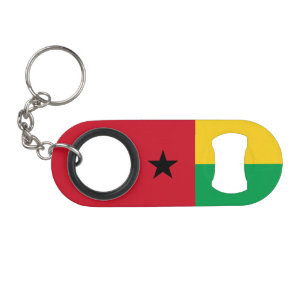 Porte-clé Décapsuleur Drapeau de la Guinée-Bissau