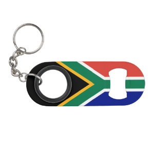 Porte-clé Décapsuleur Drapeau de l'Afrique du Sud