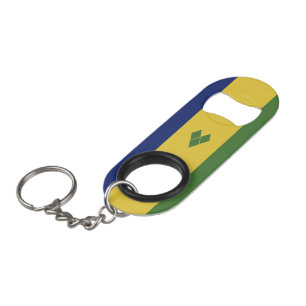 Porte-clé Décapsuleur Drapeau de Saint-Vincent-et-les Grenadines