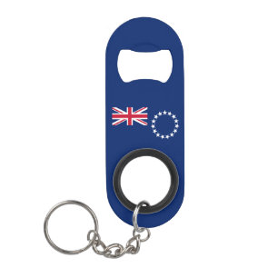 Porte-clé Décapsuleur Drapeau des îles Cook
