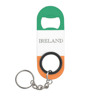 Porte-clé Décapsuleur Drapeau irlandais bocal irlandais