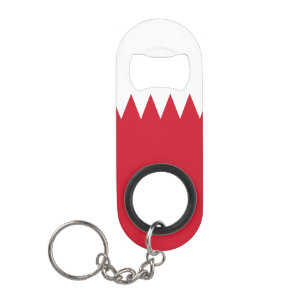 Porte-clé Décapsuleur Drapeau patriotique de Bahreïn