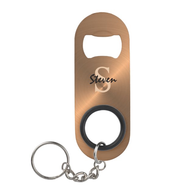 Porte-clé Décapsuleur Élégant Mens Métallurgiques Métallurgants Métallur (Devant)