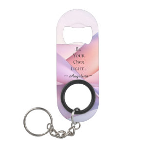 Porte-clé Décapsuleur Esthétique holographique