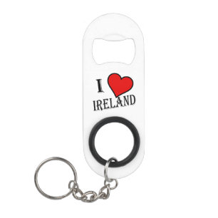 Porte-clé Décapsuleur I Heart Ireland bk bot