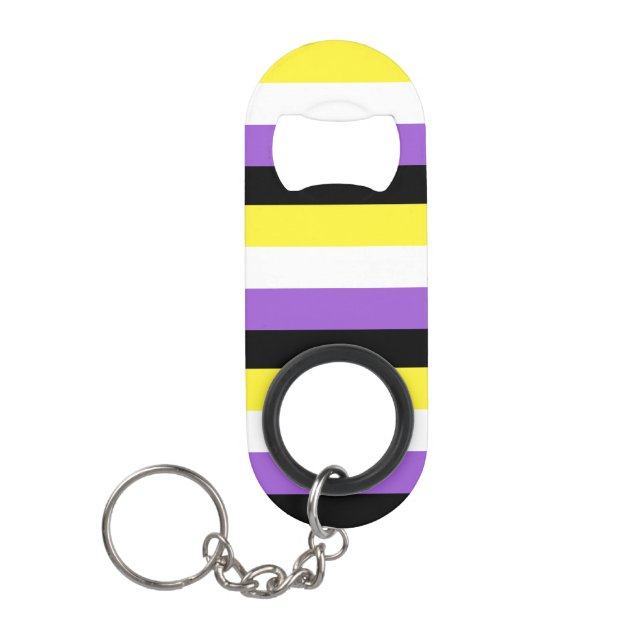 Porte-clé Décapsuleur Indicateur non binaire (Devant)