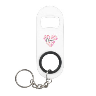 Porte-clé Décapsuleur J'aime Nova