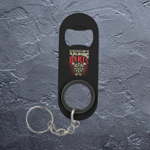 Je préfère jouer aux fléchettes Porte - clé ouvre-