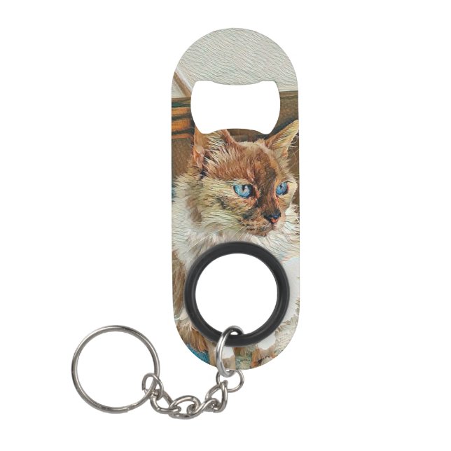 Porte-clé Décapsuleur La peinture de Melissa (Devant)