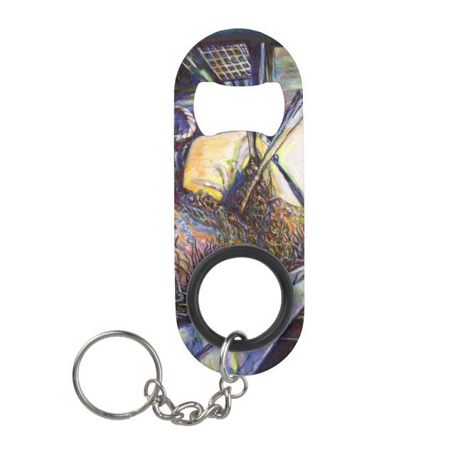 Porte-clé Décapsuleur Le destin hurlant de la vie (Devant)