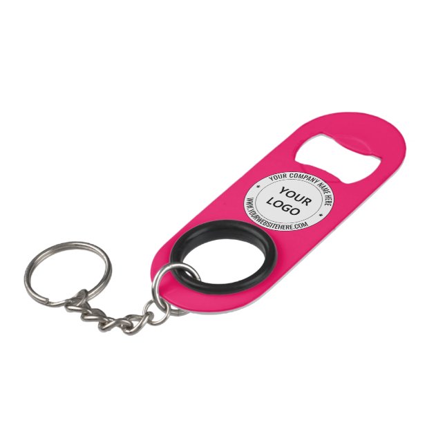 Porte-clé Décapsuleur Logo d'entreprise personnalisé Porte - clé Bottle  (Devant Angle)