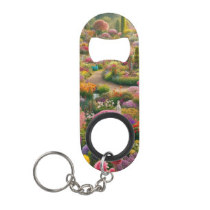 Porte-clé Décapsuleur Magie des fleurs – un paradis de couleurs