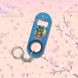 Porte-clé Décapsuleur Maneki Neko Lucky Poilue