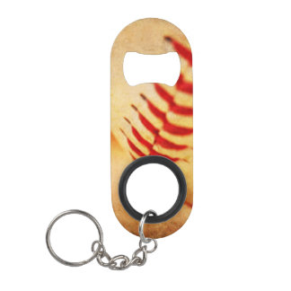 Porte-clé Décapsuleur Mini ouvreur de bouteille de base-ball avec le