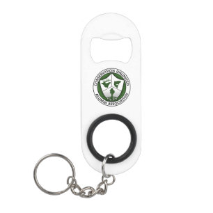 Porte-clé Décapsuleur Ouverture de la bouteille de logo CUAA