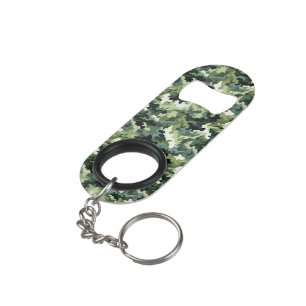 Porte-clé Décapsuleur Ouverture d'une bouteille de Camo militaire