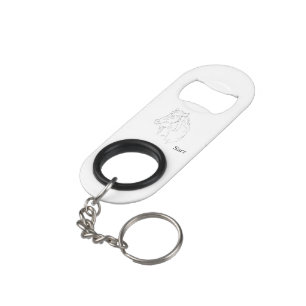 Porte-clé Décapsuleur Ouverture Mini Bouteille Avec Cheval Porte - clé S