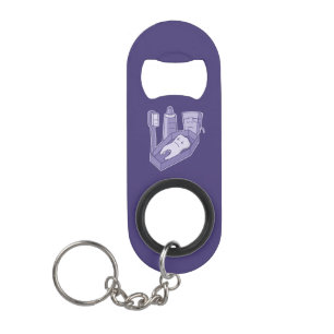 Porte-clé Décapsuleur Ouvrage de la bouteille de Porte - clé de dent fun