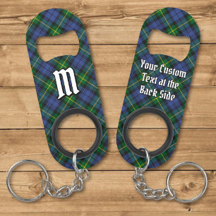 Porte-clé Décapsuleur Ouvre-bouteille porte-clés tartan Clan Gordon