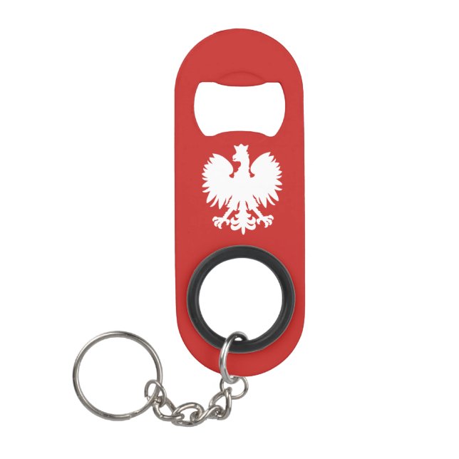 Porte-clé Décapsuleur Ouvreur de bouteille de Polska (Devant)
