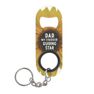 Porte-clé Décapsuleur Papa : Mon étoile de guide pour toujours