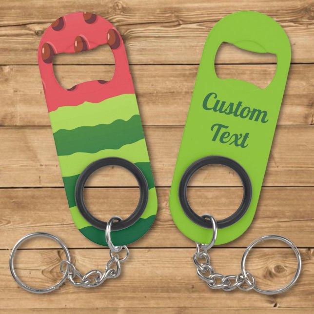 Porte-clé Décapsuleur Porte-clés ouvre-bouteille Drapeau Pastèque (Créateur téléchargé)