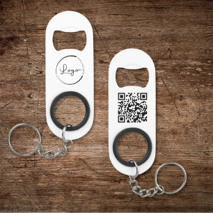 Porte-clé Décapsuleur QR Code Entreprise Logo commercial Promotionnel