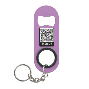 Porte-clé Décapsuleur QR Code Scan Me Modern Porte - clé Bottle Opener C