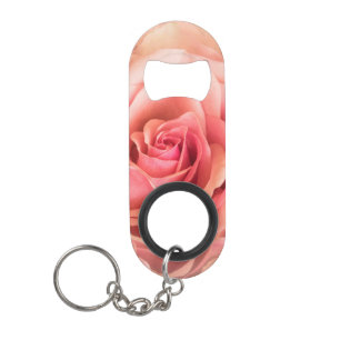 Porte-clé Décapsuleur Rose souple