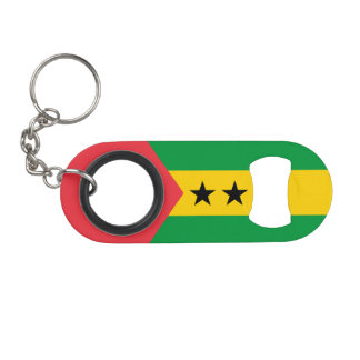 Porte-clé Décapsuleur Sao Tome and Principe Flag