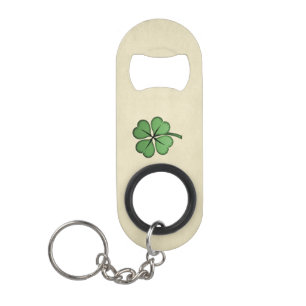 Porte-clé Décapsuleur Shamrock irlandais chic