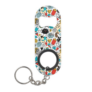 Porte-clé Décapsuleur Tête folle