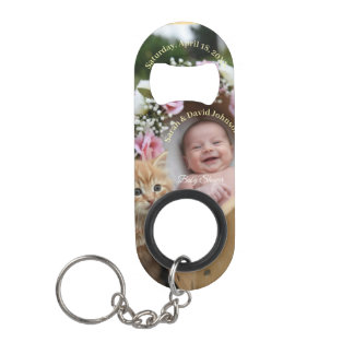 Porte-clé Décapsuleur Tiny kitten and baby are on the way