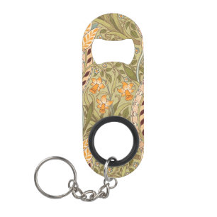 Porte-clé Décapsuleur William Morris Daffodil Garden Flower Classic Bota