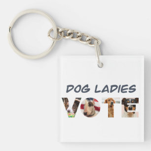 Porte - clé des votes pour les dames de chien