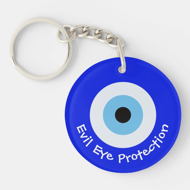Porte - clé des yeux mal grecs (Devant)