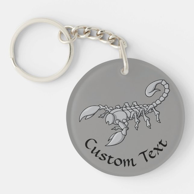 Porte - clé d'icône Scorpion (Devant)