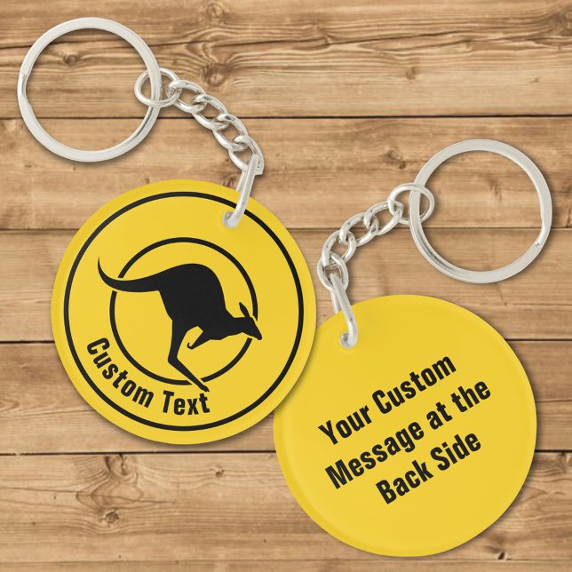 Porte - clé d'icônes Kangaroo (Créateur téléchargé)
