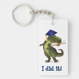 Porte - clé d'obtention du diplôme de TRex Dino 