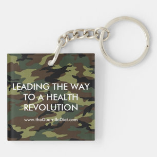 Porte - clé (double face) de régime de guérille