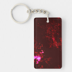 Porte - clé double face Red Rage, Llavero de doble
